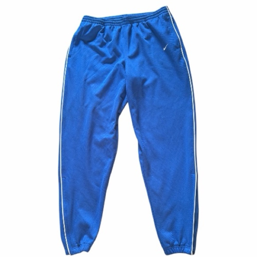 Vintage 90’s Nike Blue Joggers with White Side Stripe